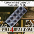 Comprimés De Citrate De Sildénafil Ip 50 Mg 30